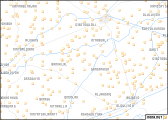 map of ‘Izbat Taymūr